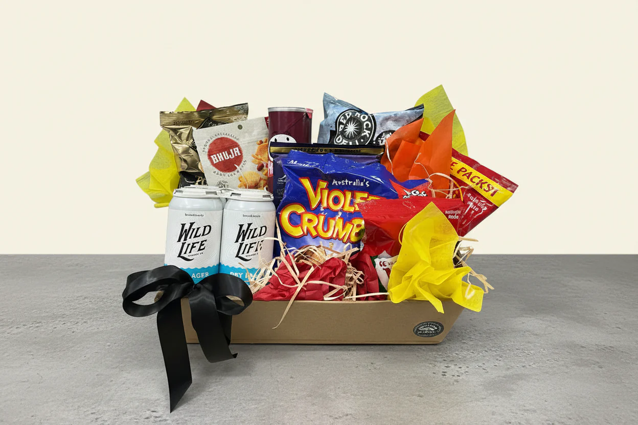 Sweet and Savoury Hamper with Crafty Beer